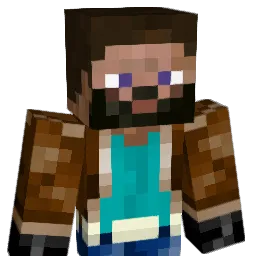 Bughound Minecraft avatar bust