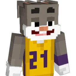 BugsDasBunny Minecraft avatar bust