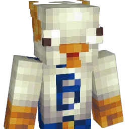 BulkyPigeon Minecraft avatar bust
