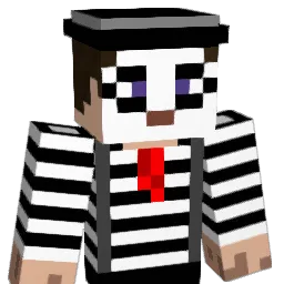 BullsEyez Minecraft avatar bust