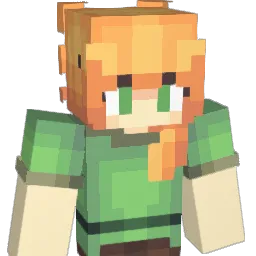 Bullsan Minecraft avatar bust