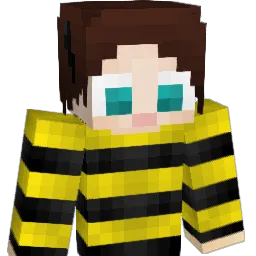 BumbleBooty Minecraft avatar bust