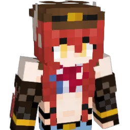 BunF0x Minecraft avatar bust