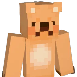 Bunchabears Minecraft avatar bust