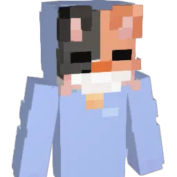 Bunchcat Minecraft avatar bust