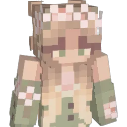 Bunette11 Minecraft avatar bust