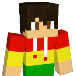 Bungii Minecraft avatar bust