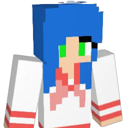 Bunnicles Minecraft avatar bust