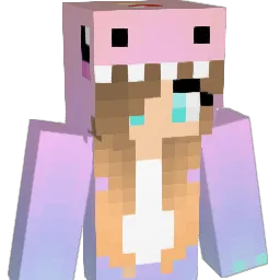 BunnieBuns Minecraft avatar bust
