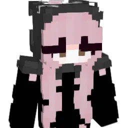 BunniiBelle Minecraft avatar bust