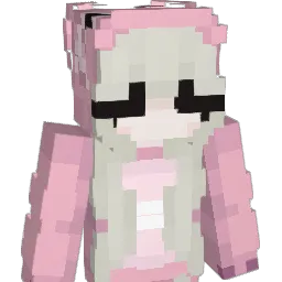 Bunniily Minecraft avatar bust
