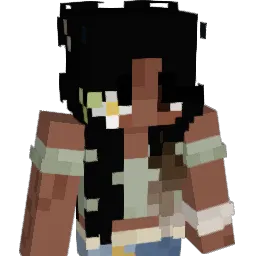 Bunnixy Minecraft avatar bust