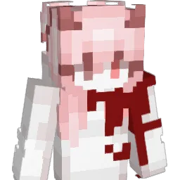 BunnyCorn Minecraft avatar bust