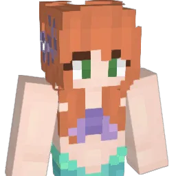 BunnyyCake Minecraft avatar bust