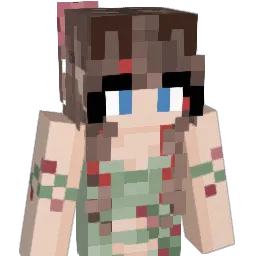 Bunxyx Minecraft avatar bust