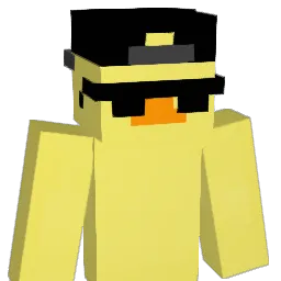 Bunzly Minecraft avatar bust