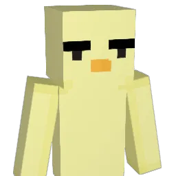 Bupger Minecraft avatar bust