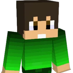 BurakoHana Minecraft avatar bust