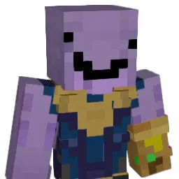 Burgerbijter Minecraft avatar bust