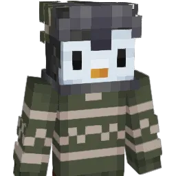 Burkje Minecraft avatar bust