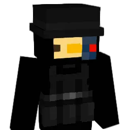 BurningPolaroid Minecraft avatar bust