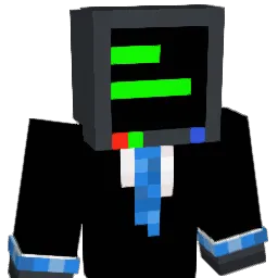 BurningTv Minecraft avatar bust