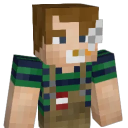 BurntJuulPod Minecraft avatar bust