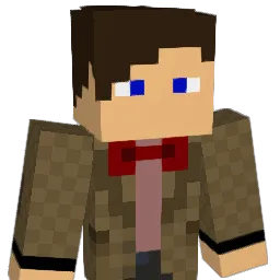 Burrows Minecraft avatar bust