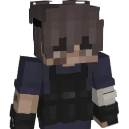 BurryBerry Minecraft avatar bust