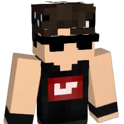 Bushinn Minecraft avatar bust