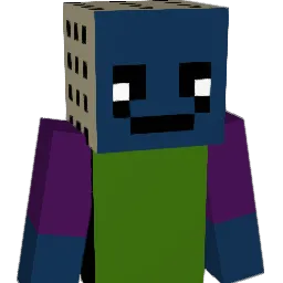 BushlaFatCat Minecraft avatar bust