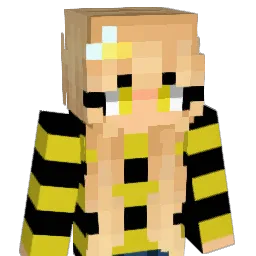 BusyBeeGaming Minecraft avatar bust