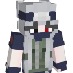 Busycat Minecraft avatar bust