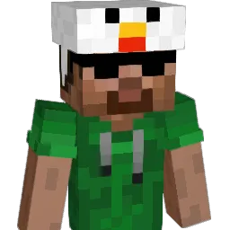 ButtTwinkie Minecraft avatar bust