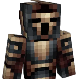 ButterKinght Minecraft avatar bust
