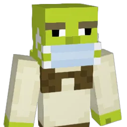 Butterbag Minecraft avatar bust