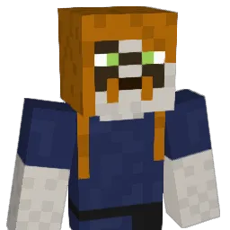 ButtlerBender Minecraft avatar bust