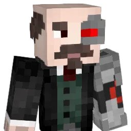 Buttwick Minecraft avatar bust