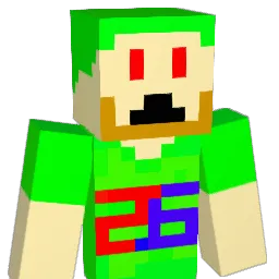 Buttwiskers Minecraft avatar bust