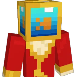 Buubaku Minecraft avatar bust