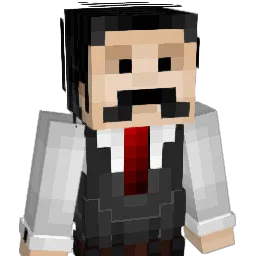Buushman Minecraft avatar bust