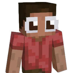 Buzzing Minecraft avatar bust