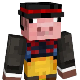 Byrjun Minecraft avatar bust