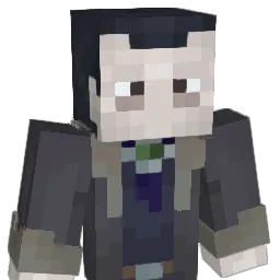 Byrns Minecraft avatar bust