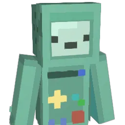 BznAattery Minecraft avatar bust