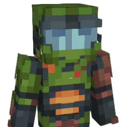 C137123 Minecraft avatar bust