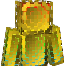 C1outed Minecraft avatar bust