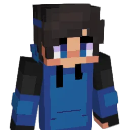 C2H7H Minecraft avatar bust