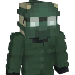 C4L4M4R1 Minecraft avatar bust