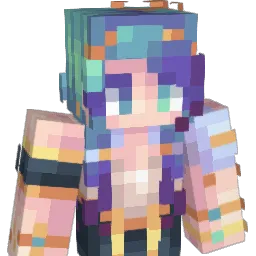 CAT3381 Minecraft avatar bust